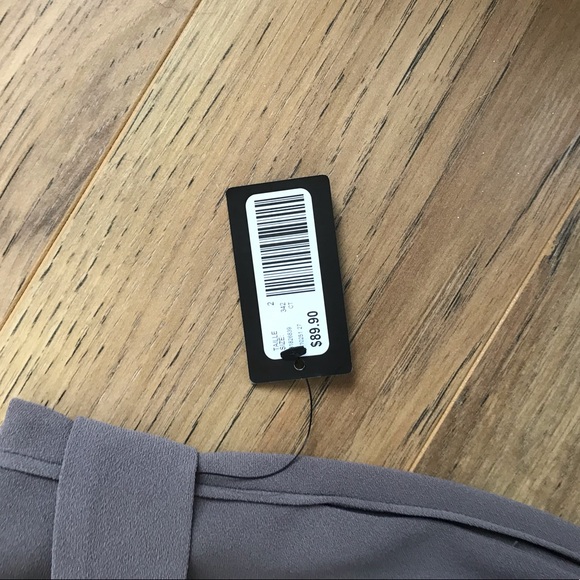 RW&CO high waisted grey lilac trousers - Picture 4 of 4